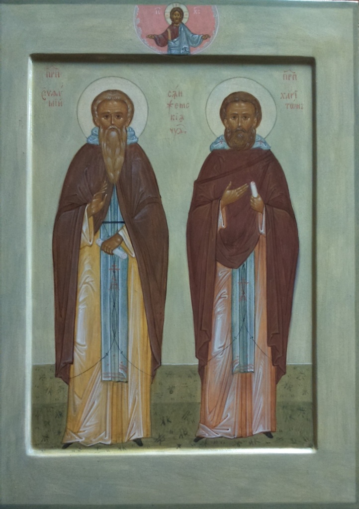 Преподобные Евфимий (слева) и Харитон (справа).jpg