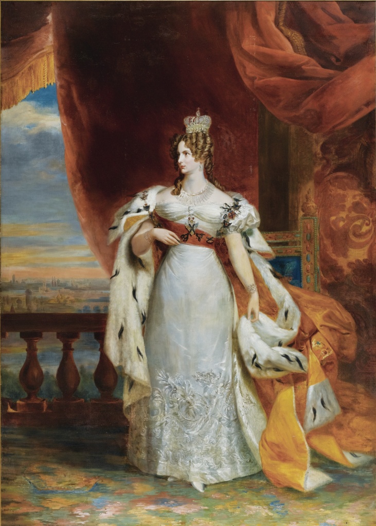 Коронационный портрет императрицы Александры Фёдоровны работы Джорджа Доу, 1826 г..jpg