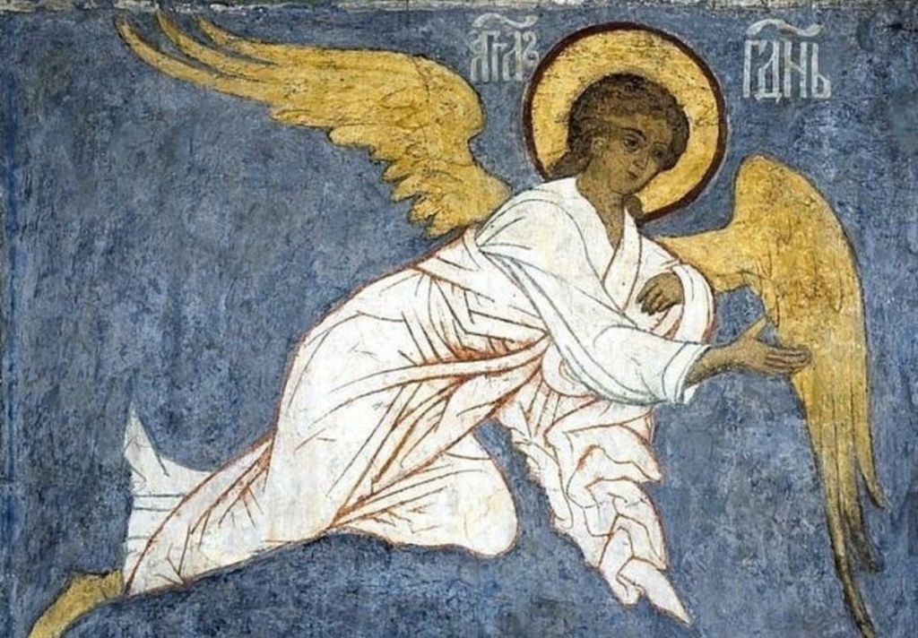 Ангел Господень, Византийская икона .jpg