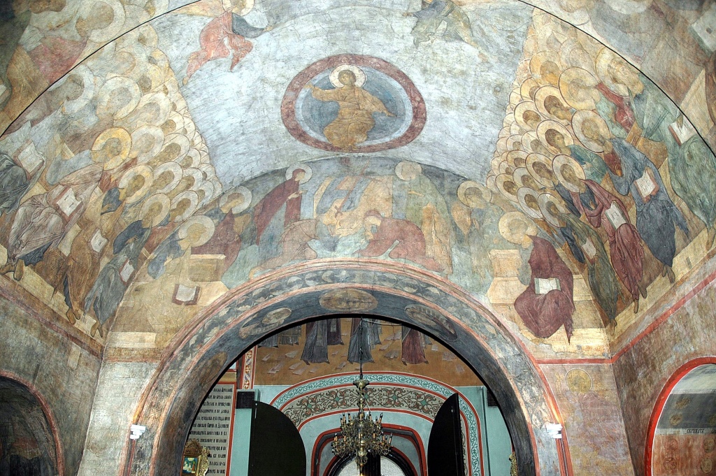 Фрески Успенского собора во Владимире. Андрей Рублев .jpg