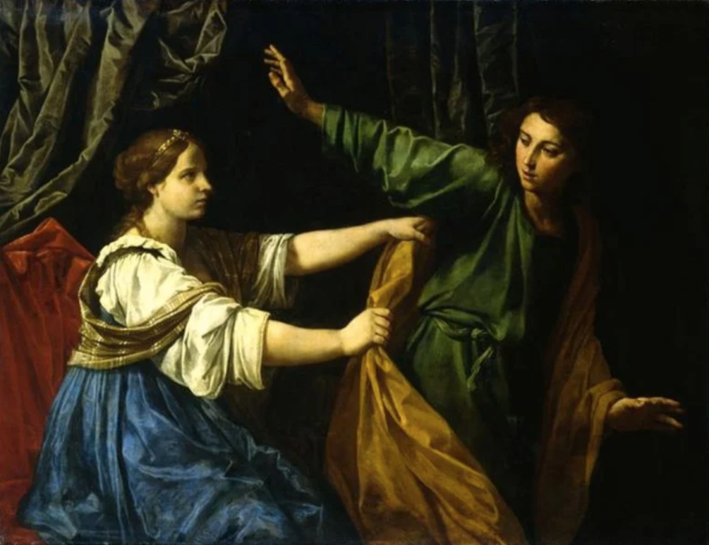 С. Кантарини. Иосиф и жена Потифара. 17 век.png